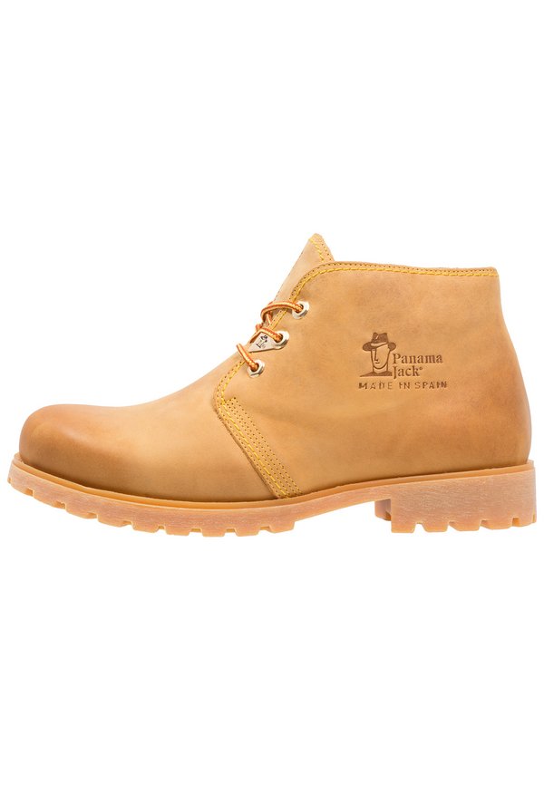 BASIC - Lace-up ankle boots - napa vintage