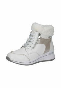 Caprice ELEGANTE WARM GEFÜTTERTMIT CAP AIRMOT FB - Bottes de neige - white comb i