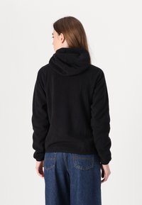 K-Way DOUBLE - Felpa con zip - black