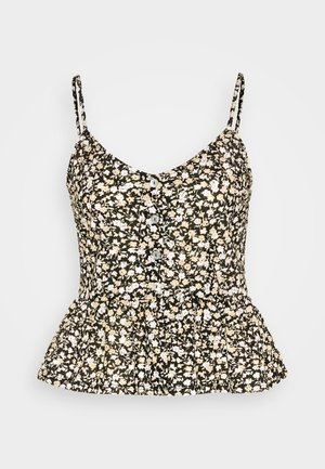 Gina Tricot SAFIA SINGLET - Top - black