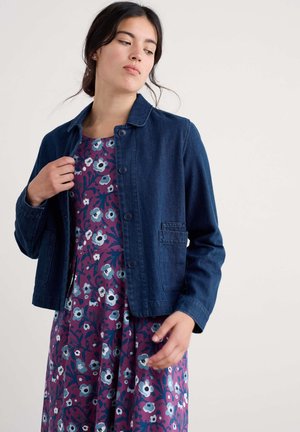 Cowboyjakker - navy - mid wash