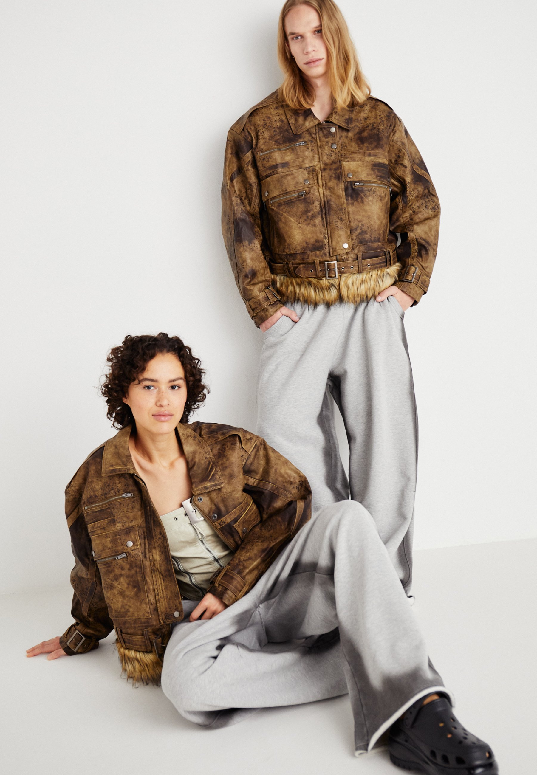 Jaded London UNISEX - Spodnie treningowe/szary - Zalando.pl