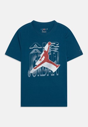AIR TEE UNISEX - T-shirt print - industrial blue