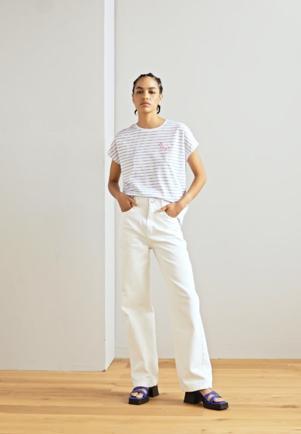 PLACED STRIPE FLAMINGO FRANCESCA  - Print T-shirt3