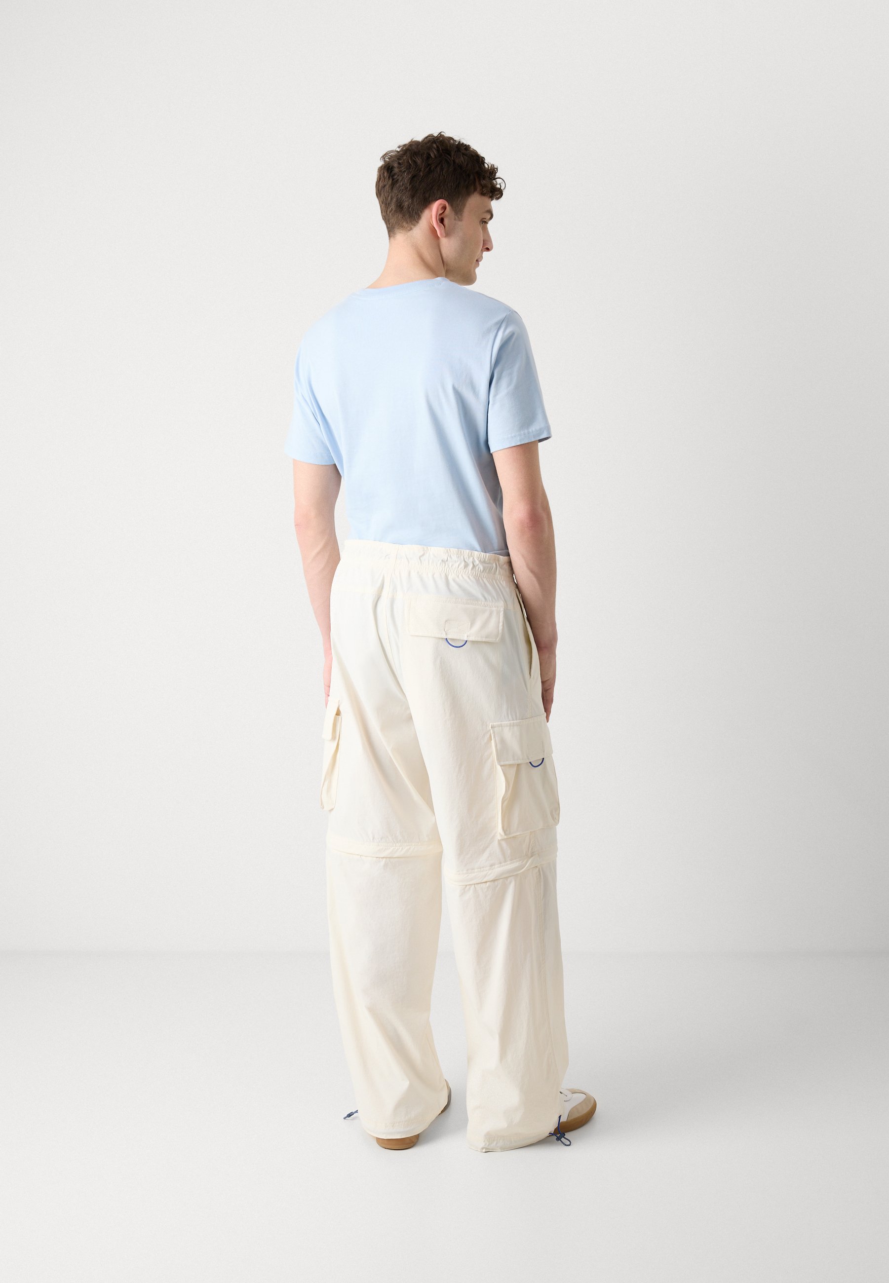 HUGO GEORDIE - Cargo trousers - open white/off-white - Zalando.co.uk
