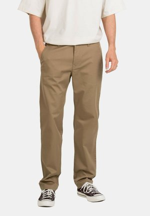 METRO FLEX - Chinos - dark sand