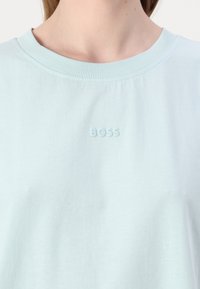 BOSS ENIS SMALL LOGO - Basic póló - turquoise/aqua