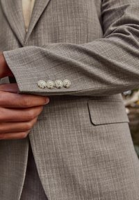 Next SLIM FIT TEXTURED - Sako - neutral