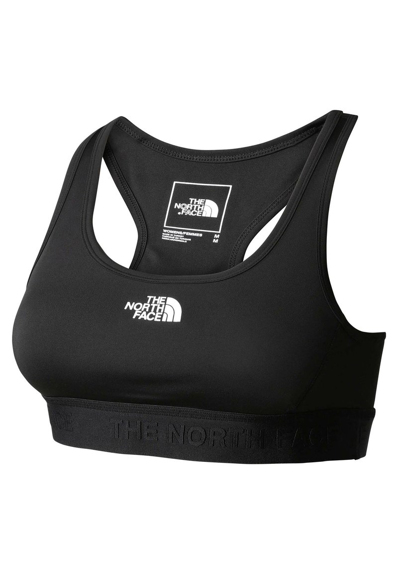 The North Face TECH BRA Medium support sports bra tnf black/black Zalando.co.uk