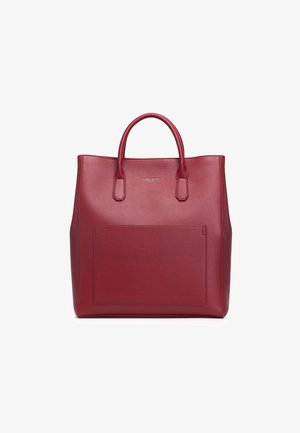 Shopping bag - rosso scarlatto