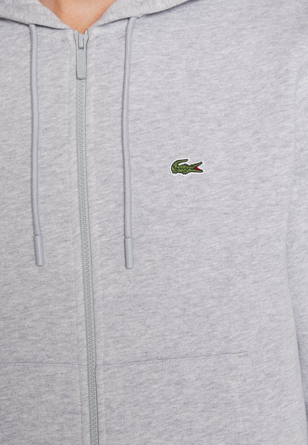 UNISEX - Zip-up sweatshirt - argent chine2