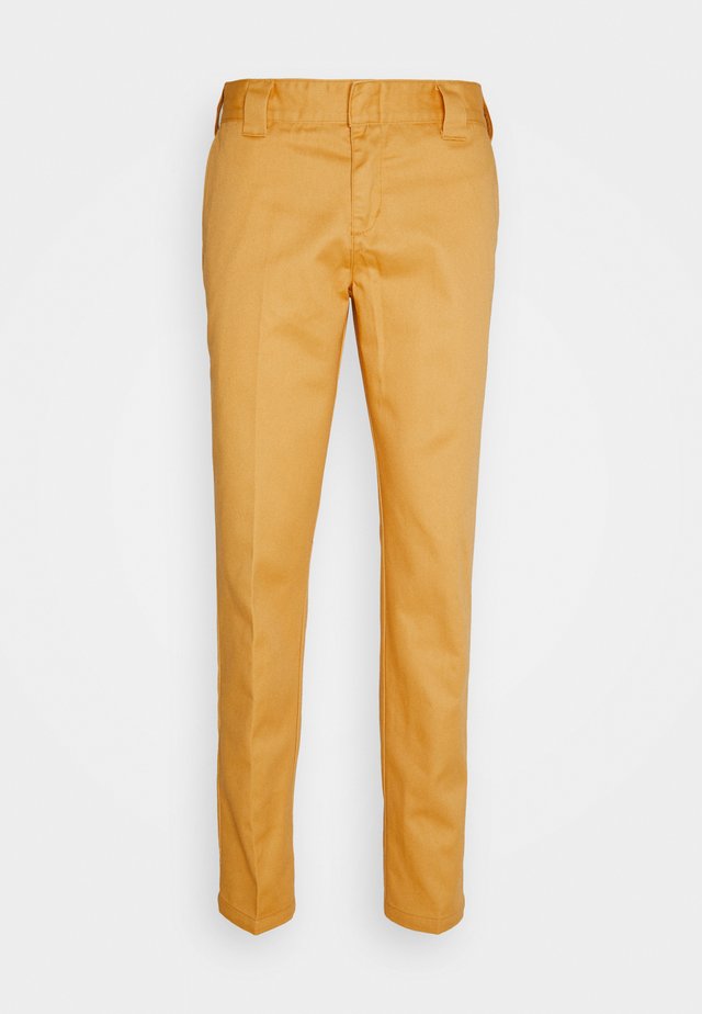 872 SLIM FIT WORK PANT - Chinosy - apricot