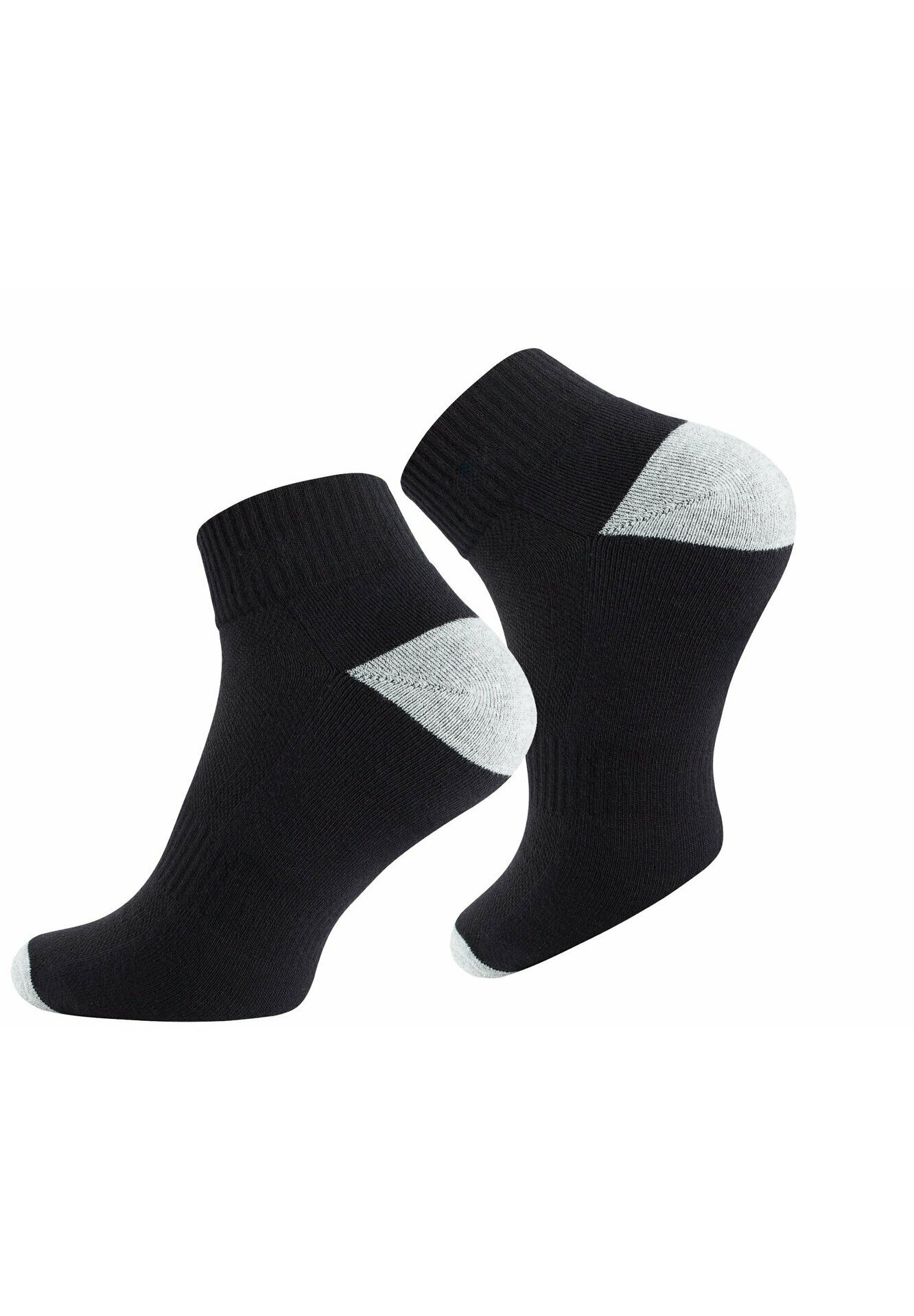 black fluffy trainer socks