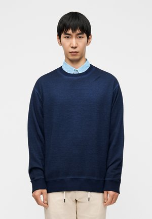LONG SLEEVE MEN  - Sudadera - navy blue