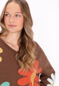 myMo Strickpullover - coffee