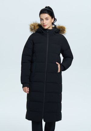 HOODED - Wintermantel - schwarz