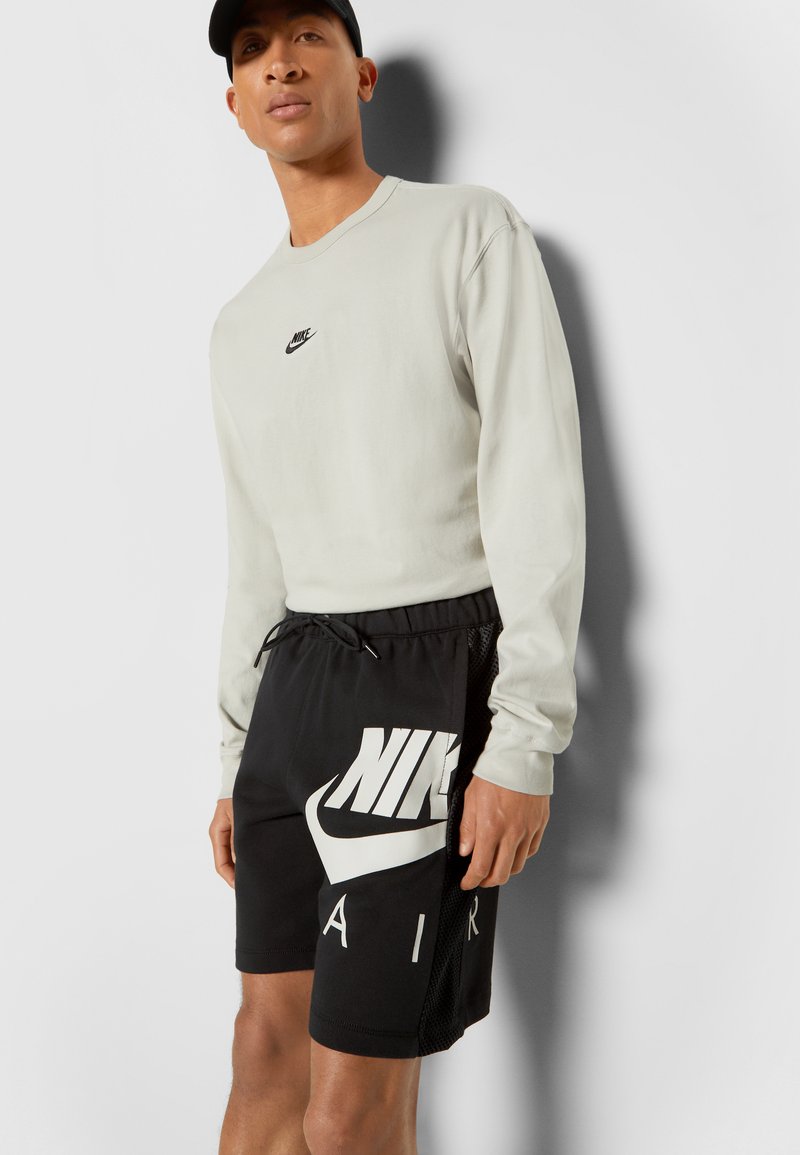 Herren Trainingsanzüge | Nike Sportswear AIR Shorts black/light bone/schwarz - MG76392 Herren Trainingsanzüge | Nike Sportswear AIR Shorts black/light bone/schwarz - MG76392