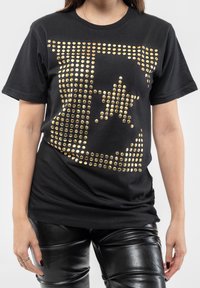 Paradiso Clothing ELTON JOHN DIAMANTE E LOGO - Print T-shirt - black