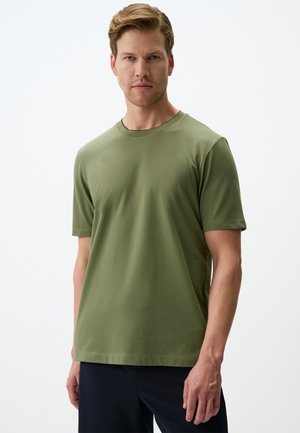 STRAIGHT CREW-NECK - T-shirt basique - light green