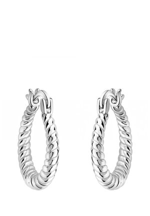 CREOLEN CROISSANT - Ohrringe - silver coloured