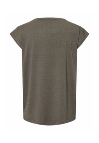 Pieces PCBILLO GLITTER - Camiseta estampada - morel