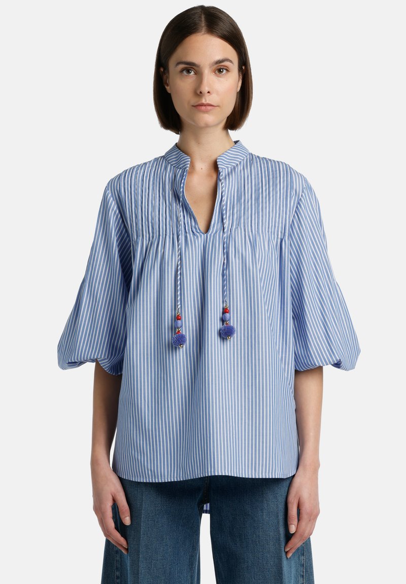 Luisa Spagnoli BOLLINA - Bluza - var avio panna
