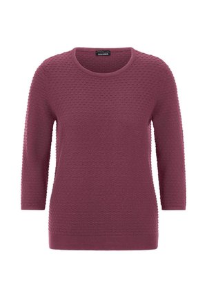 GOLDNER, PULLOVER STRICKPULLOVER - Strickpullover - bordeaux