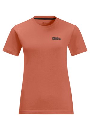 ESSENTIAL T W - T-shirt print - warm amber