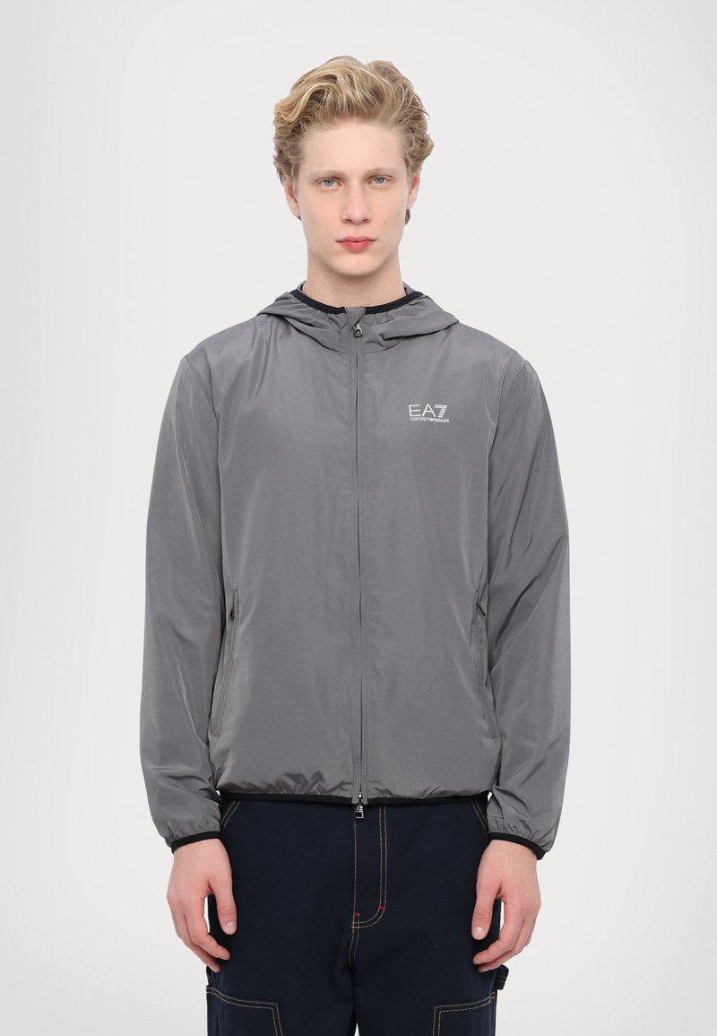 EA7 Emporio Armani TRAIN CORE JACKET - Lengva striukė - volcanic glass