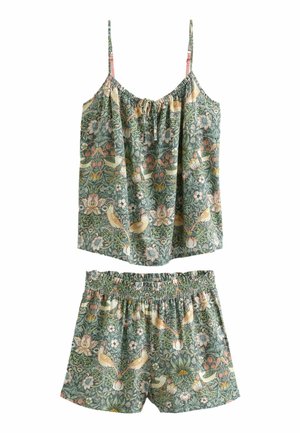 MORRIS & CO. SET  - REGULAR FIT - Pyjama - green floral