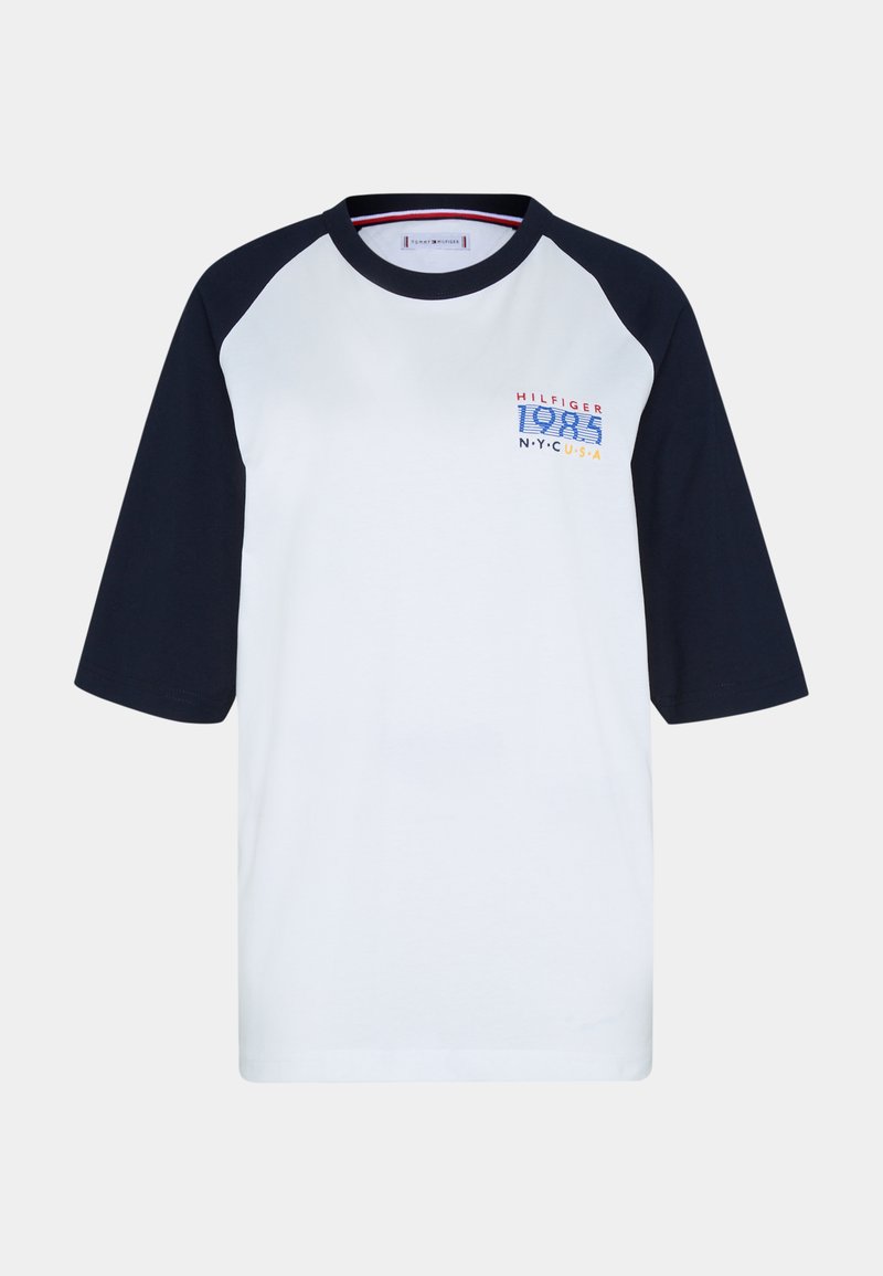 Tommy Hilfiger T-shirt print donkerblauw