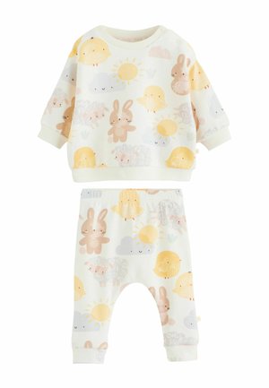 REGULAR FIT - EASTER SET   - Sportinis megztinis - white bunny character print