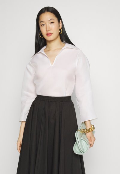 Tory Burch GAZAR  - Μπλούζα με μακριά μανίκια - white