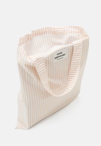 Mads Nørgaard SACKY ATOMA - Saco de mão - gossamer pink/white