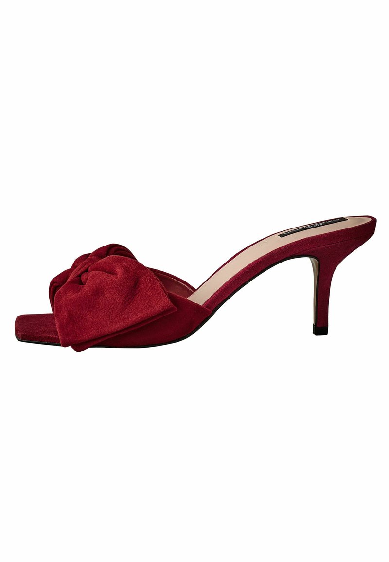 Next JOELLE BOW - Pantoletai su kulnu - red