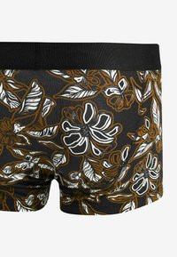 Next SIGNATURE HIPSTERS - Chiloți boxer - signature black gold leaf bamboo