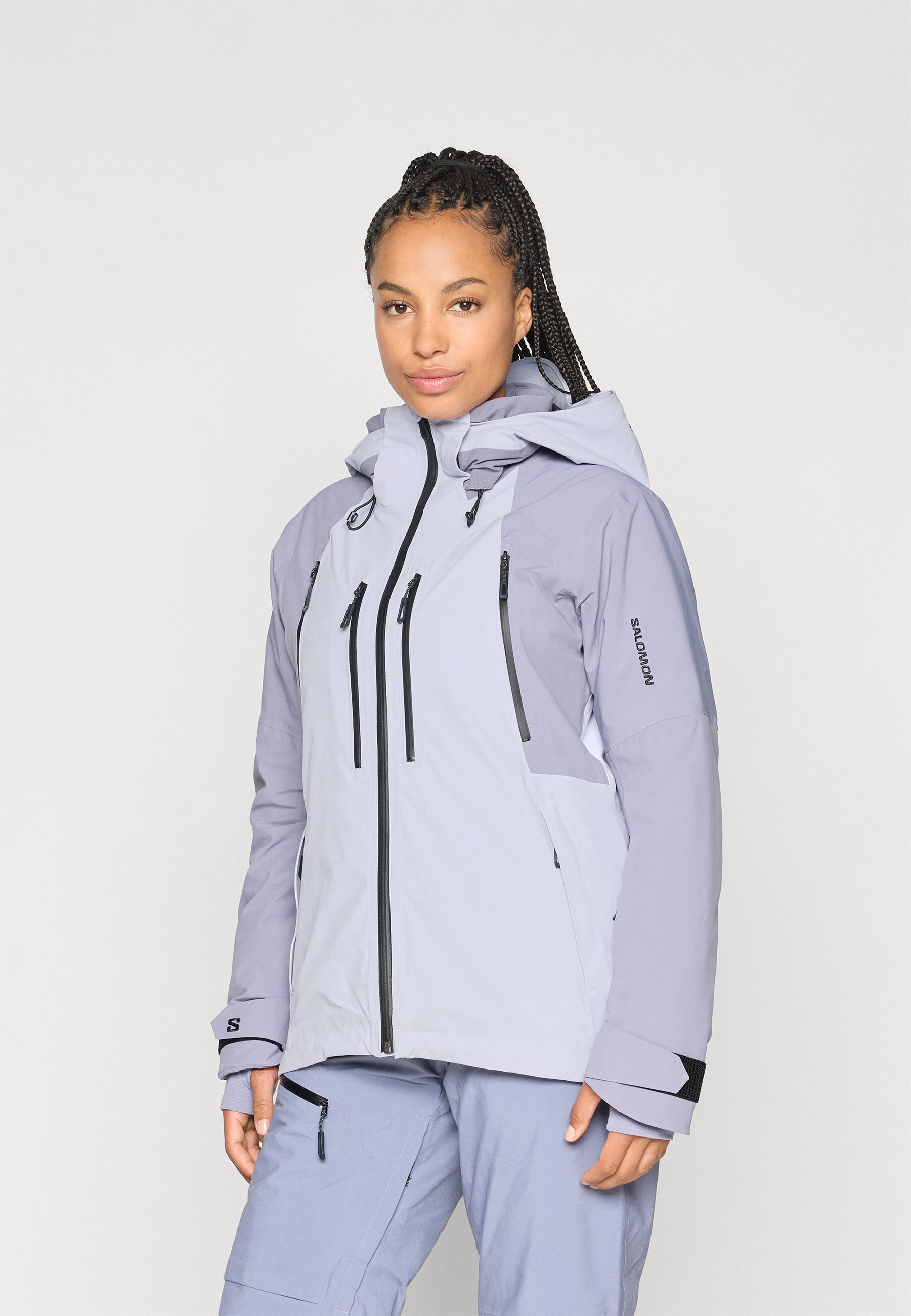 Salomon SPECTRAL JACKET - Ski jacket - cosmic sky/blue granite