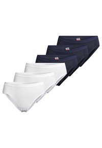 Niewybrane, weiß   dunkelblau