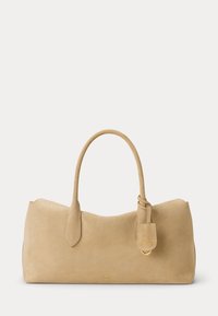 BELLPORT SUEDE SATCHEL - Τσάντα χειρός - cashew