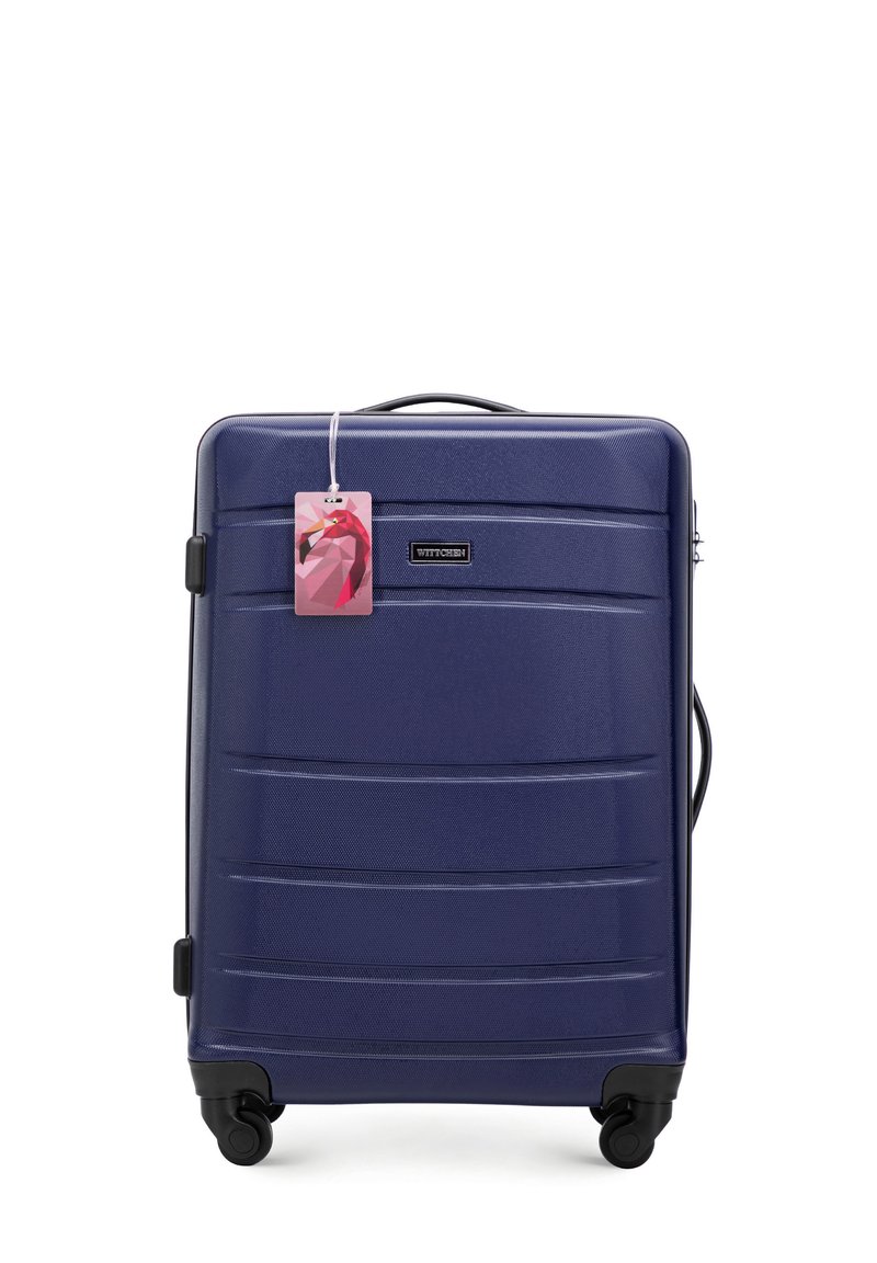 WITTCHEN MEDIUM SUITCASE WITH LUGGAGE TAG FROM ABS - Trolley - dark blue