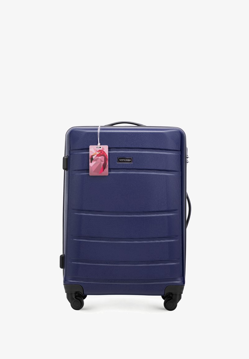 WITTCHEN MEDIUM SUITCASE WITH LUGGAGE TAG FROM ABS - Trolley - dark blue