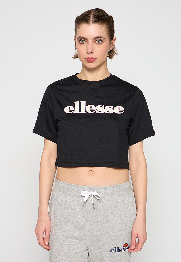Ellesse T-shirt print zwart