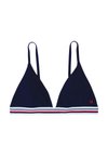 TH GLOBAL STRIPE - Haut de bikini - dark night navy