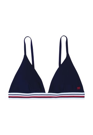 Tommy Hilfiger TH GLOBAL STRIPE - Bikinitop - dark night navy