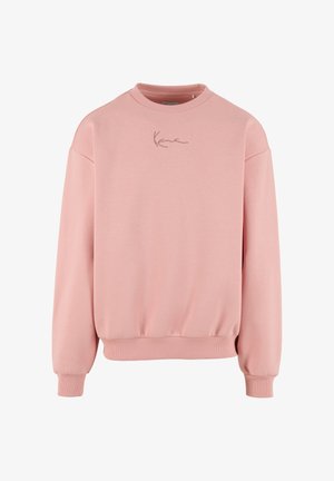 Karl Kani, SMALL SIGNATURE ESSENTIAL OS CREW - Sudadera - rose
