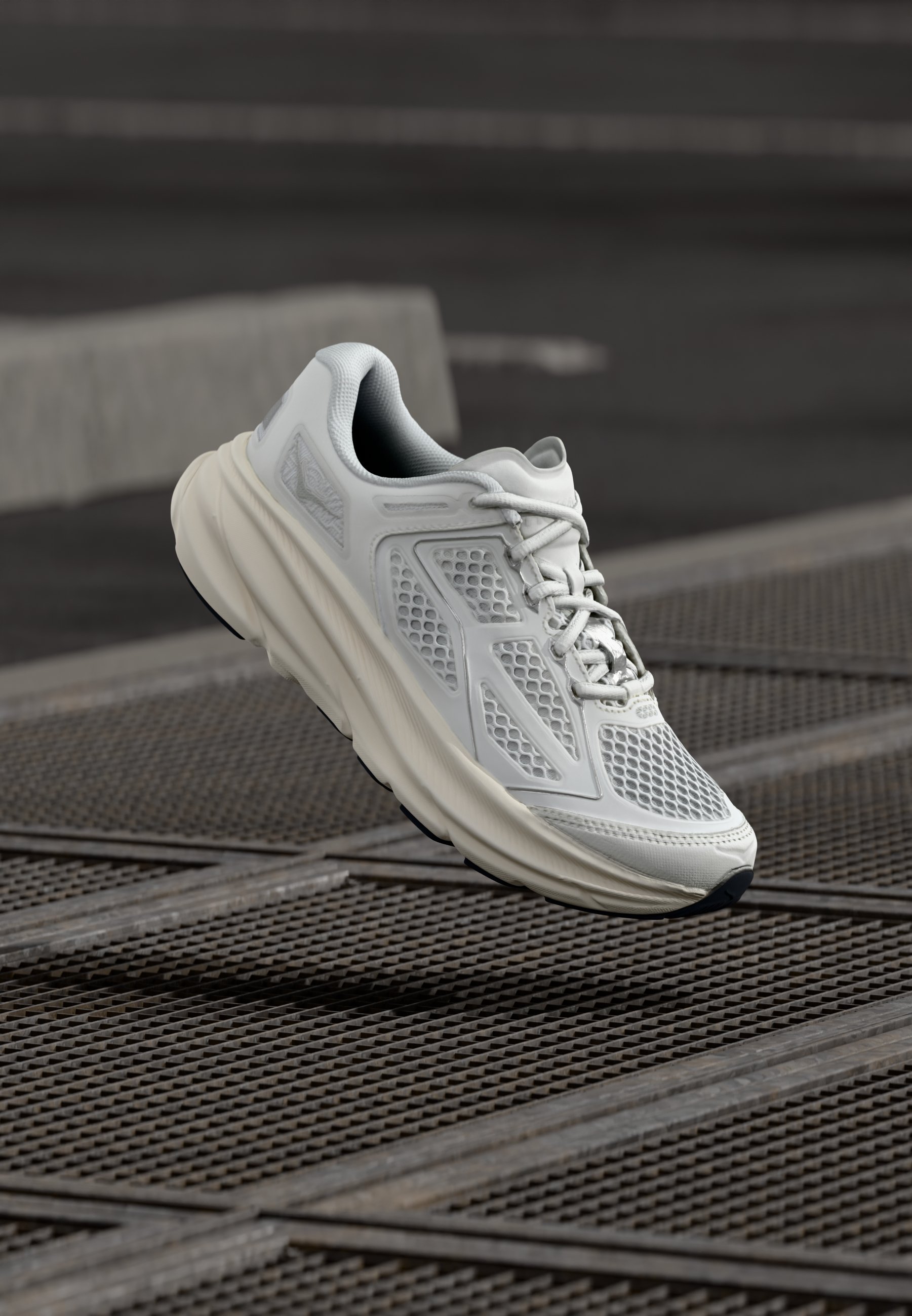 HOKA CLIFTON ONE 9 UNISEX - Trainers - frost/cosmic grey/white