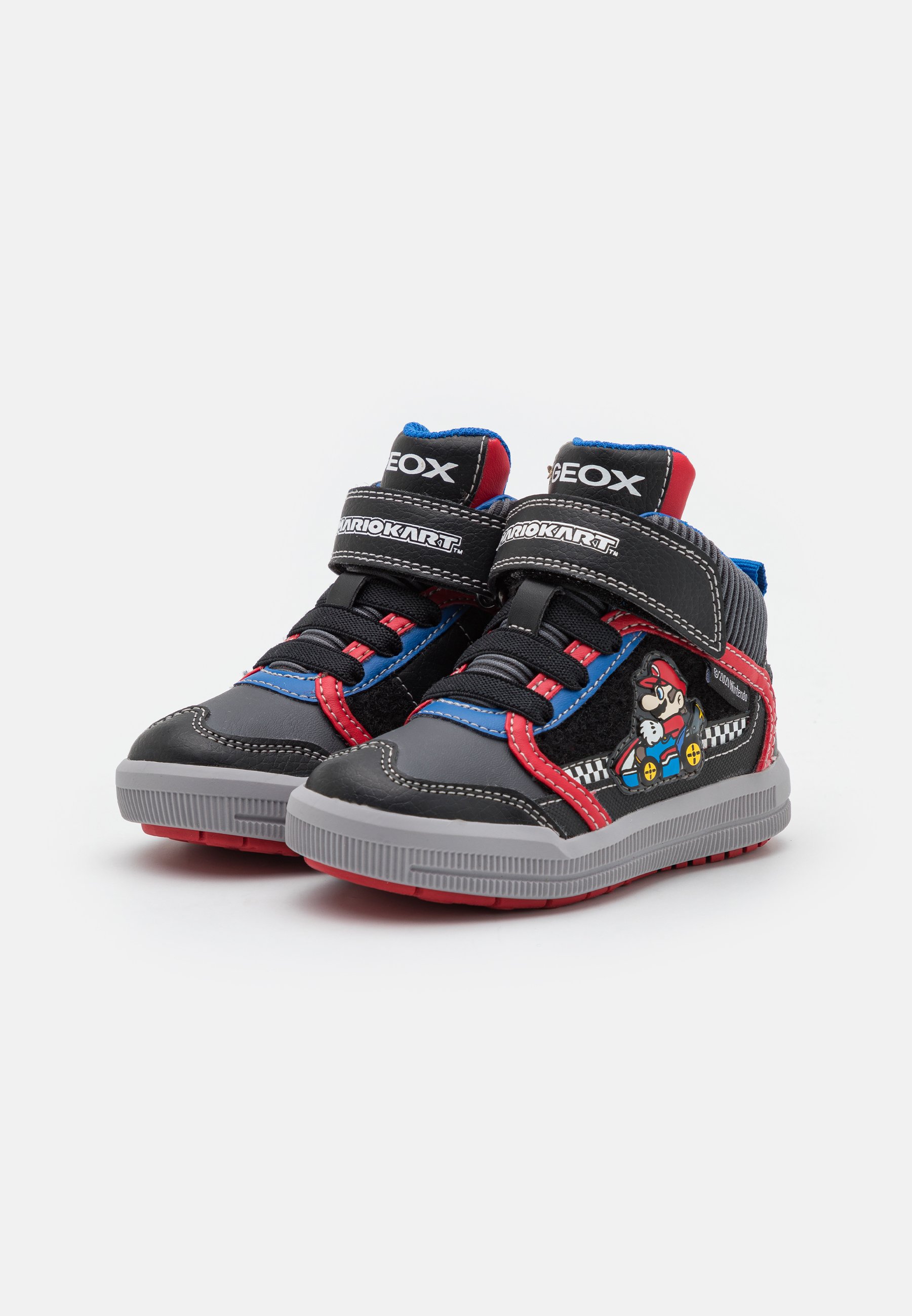 Geox NINTENDO MARIO KART JUNIOR AZACH BOY - Sneakers hoog -  navy/royal/donkerblauw - Zalando.nl