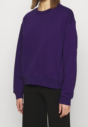 Sweatshirt - dark purple