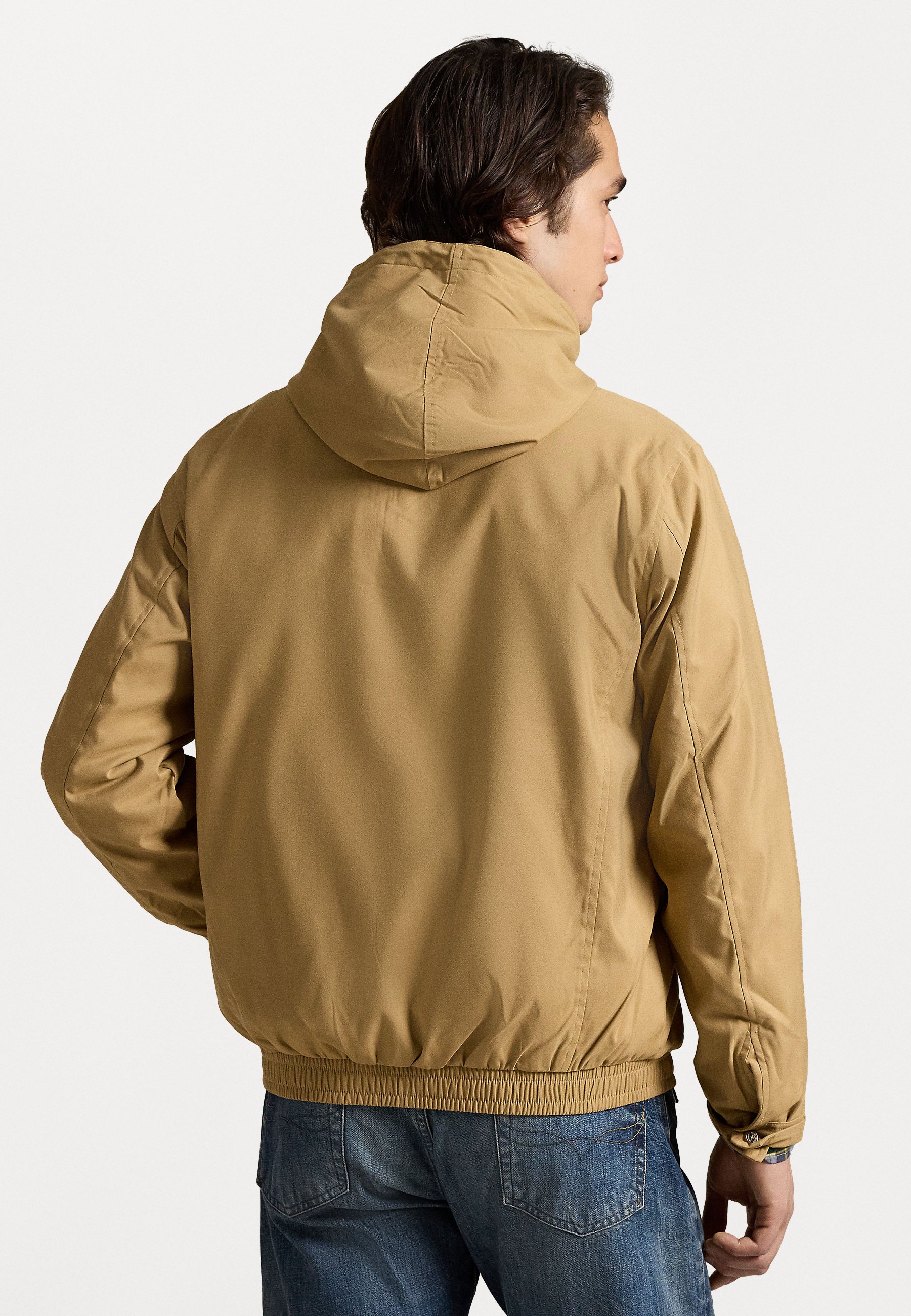 Polo Ralph Lauren TWILL HOODED JACKET - Jachetă de vânt - camel
