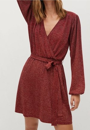Cocktailjurk - red